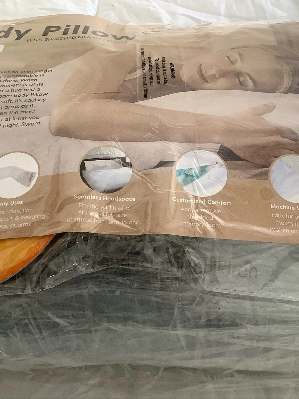 NWT Milliard bedding body pillow❤️❤️❤️❤️